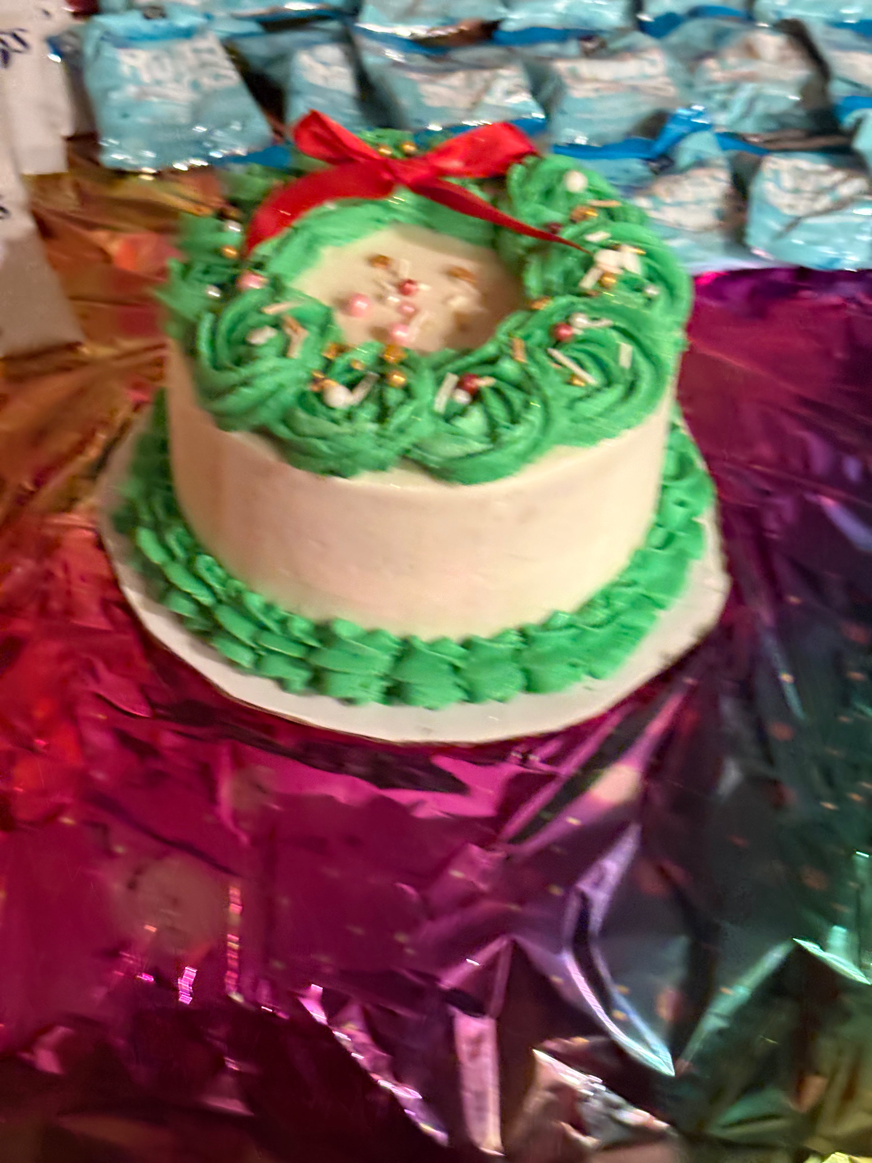 6 inch 2 layered Cake